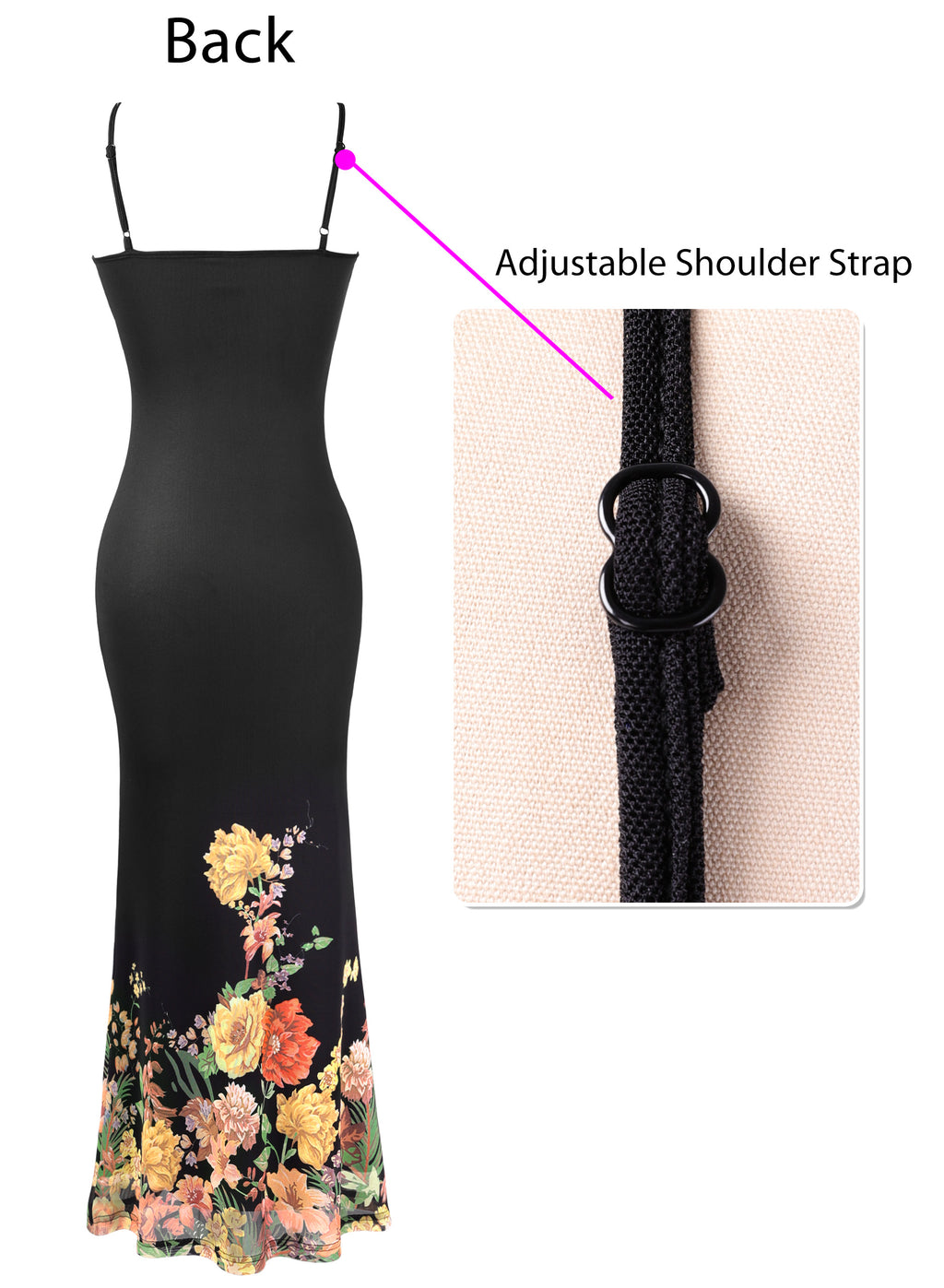 VFSHOW Womens Spaghetti Strap Wedding Guest Cocktail Bodycon Maxi Dress | Sexy Floral Printed Mesh, 2026 Summer Casual Beach Vacation, Date Night Party Slip Long Dresses