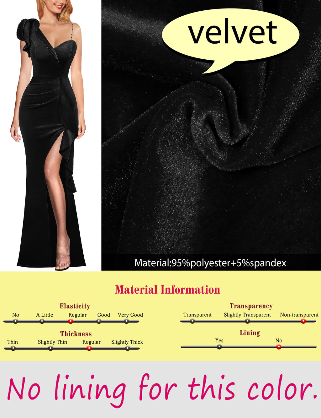 VFSHOW Womens Formal Prom Elegant Ruffle One Shoulder Beaded Strap Ruched Slit Maxi Dress Wedding Evening Long Gown