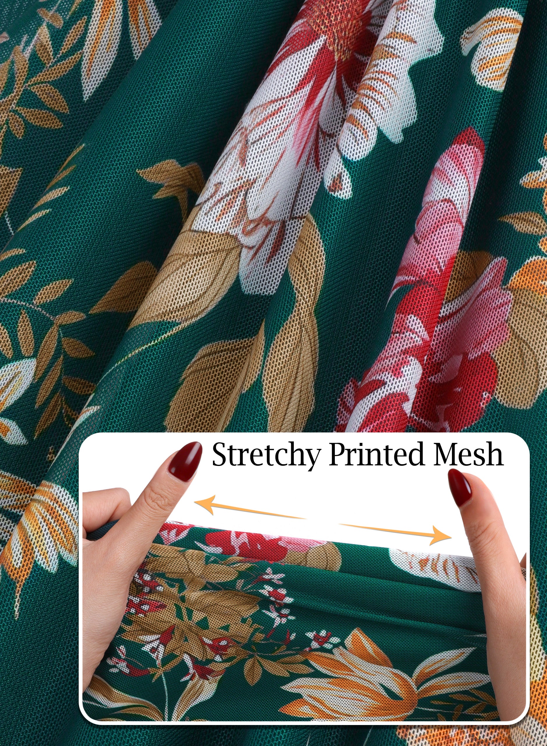 VFSHOW Womens Spaghetti Strap Wedding Guest Cocktail Bodycon Maxi Dress | Sexy Floral Printed Mesh, 2026 Summer Casual Beach Vacation, Date Night Party Slip Long Dresses