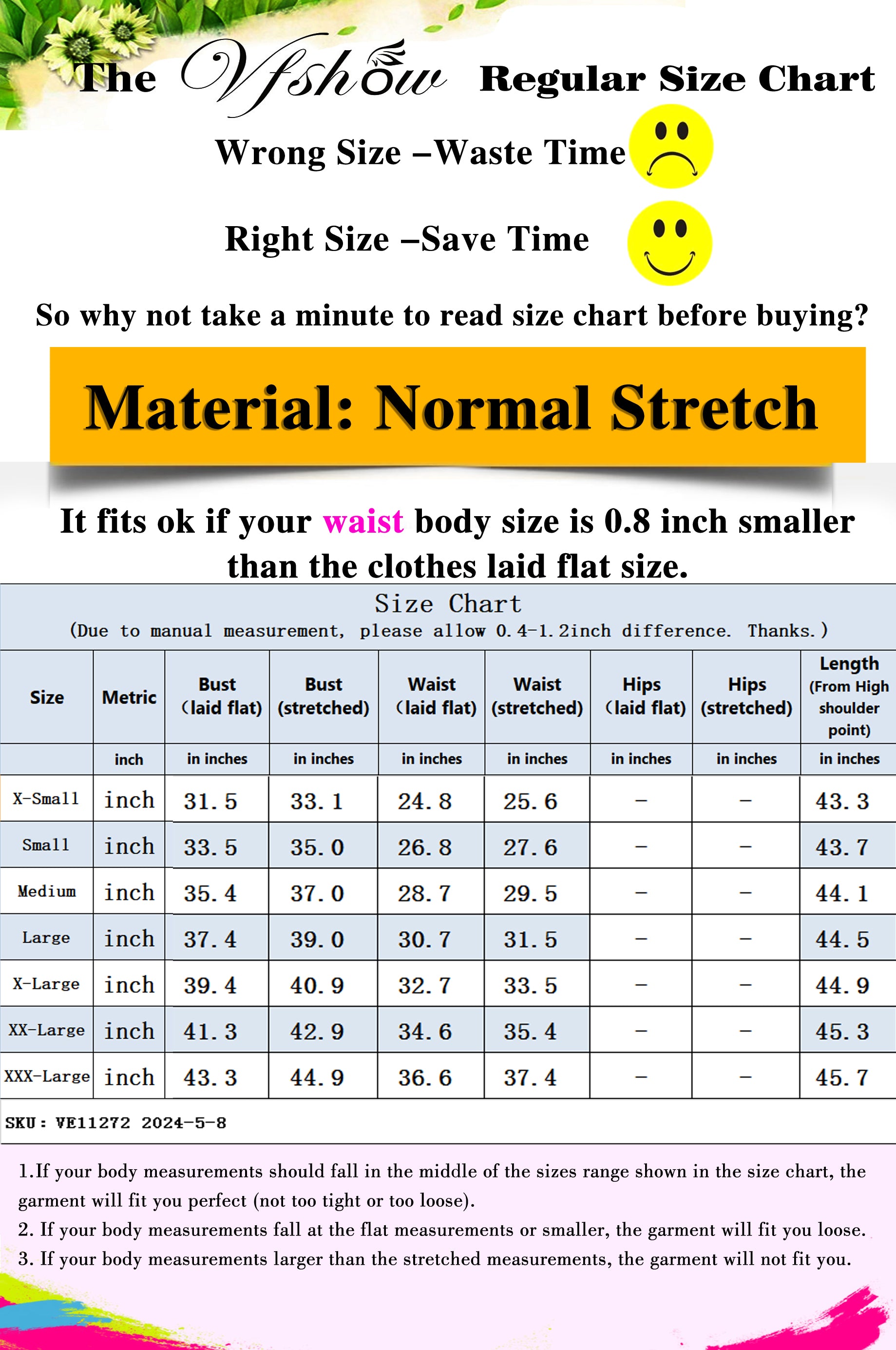 VFSHOW Womens Elegant Pockets Belted Work Business Office Casual Party Pleated A-Line Midi Dress